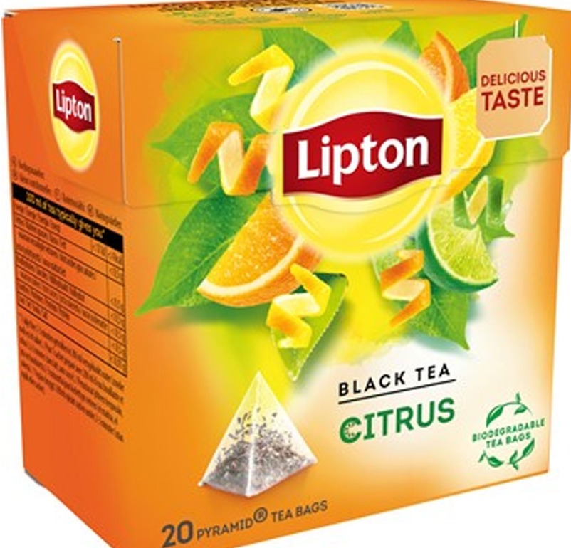چای کیسه ای لیپتون لیمویی (اصل)
