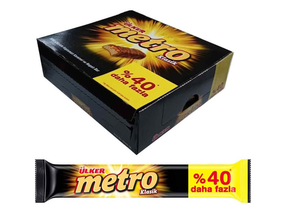 شکلات مترو 50 گرمل (اصل) ترکیه
