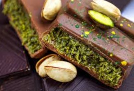 شکلات مغز پسته دبی 90 گرمی (اصل)